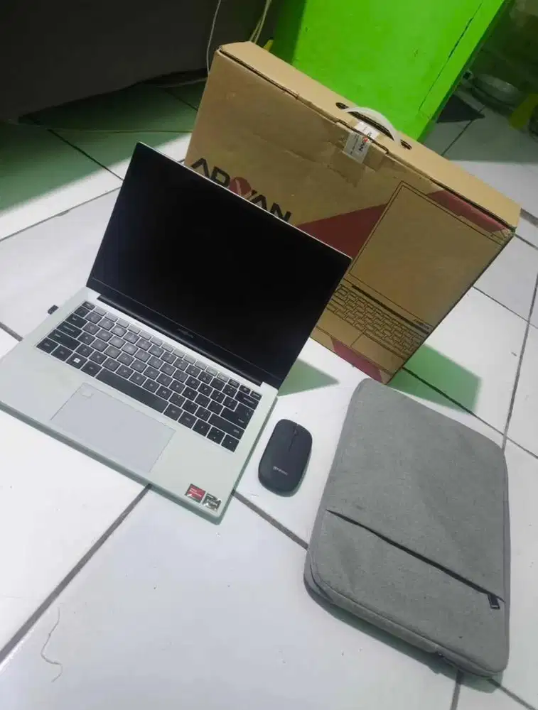 Laptop Advan Workplus Ryzen 5 6600H RAM 16GB SSD 512GB