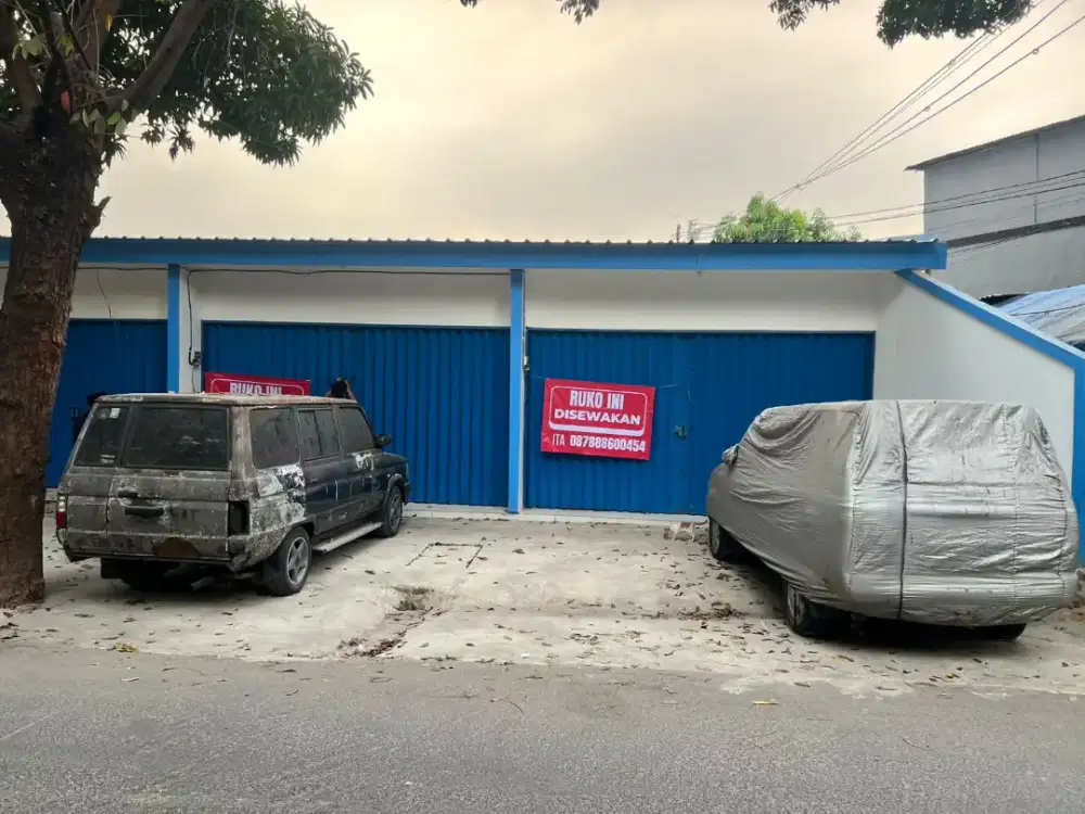 sewa ruko/kios penggilingan walikota