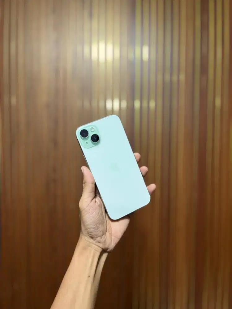 Iphone 15 plus 128gb green resmi indo