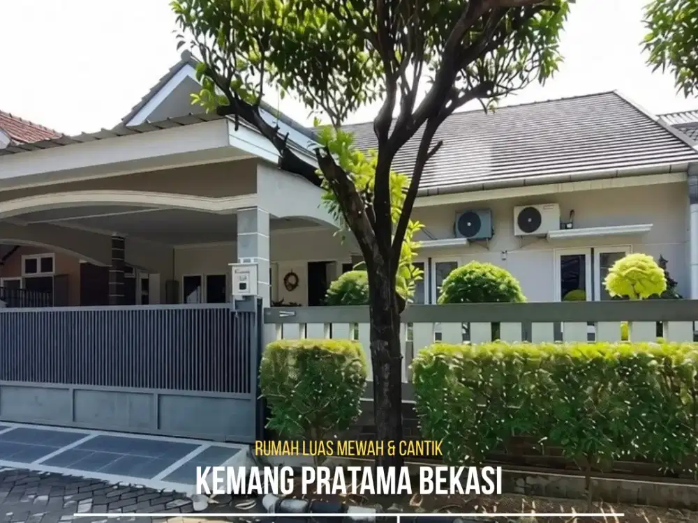 RUMAH CANTIK LUAS DI KEMANG PRATAMA BEKASI