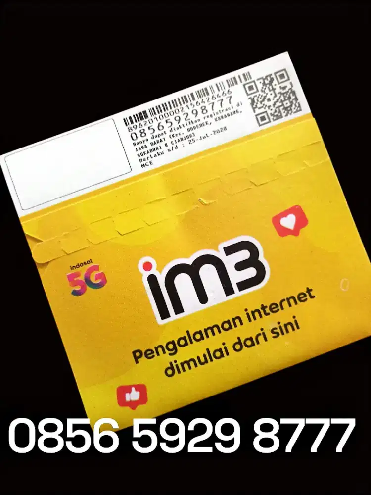 Nomor Cantik Indosat 777