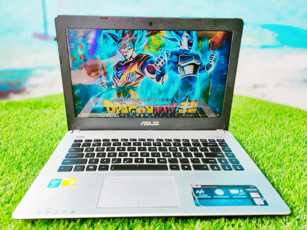 Asus X450JF Core i7 Dual VGA Nvidia 2GB Ram 10GB SSD + HDD Kenceng