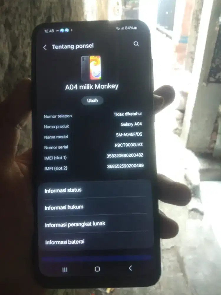 Samsung a04 ram 4/64gb