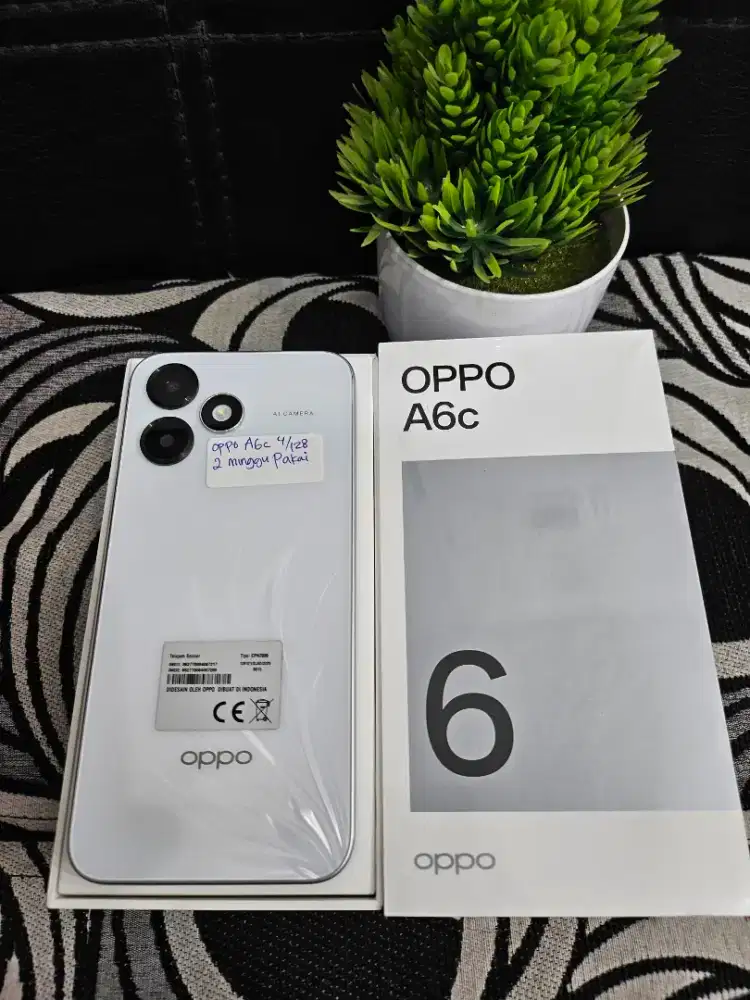 oppo A6c 4/128GB likenew