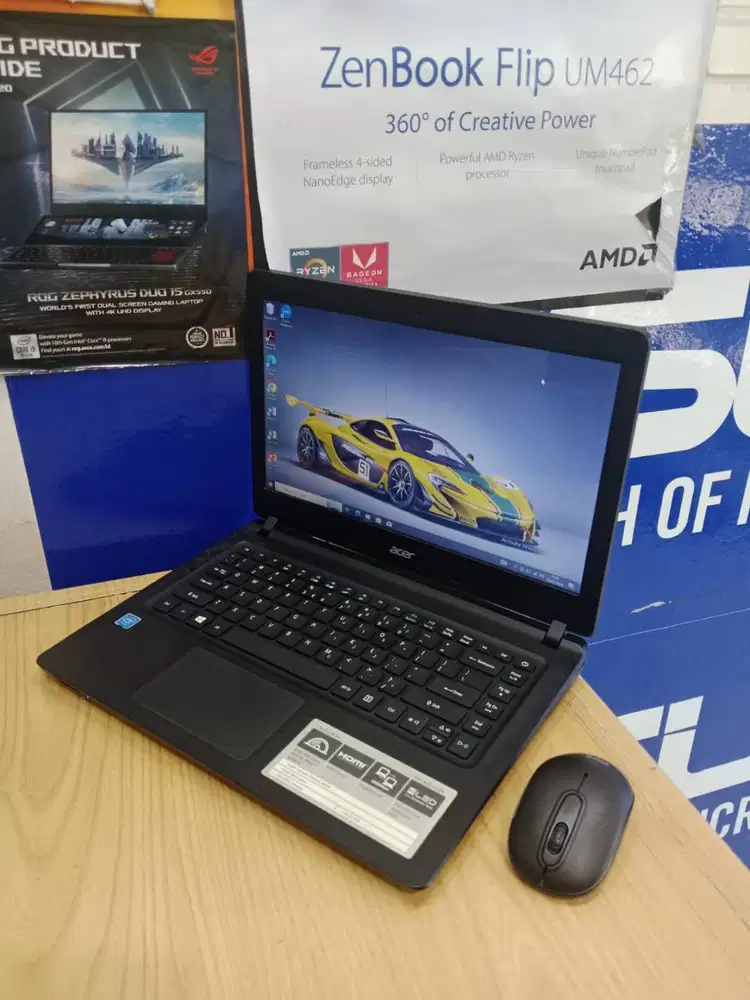 PROMO COCOK BUAT SEKOLAH LAPTOP ACER ES1-432 CELERON RAM 4GB HDD 500GB