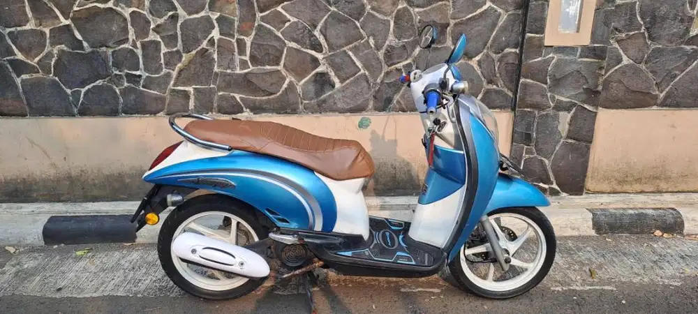 Honda Scoopy 2012 Plat B DKI Kaleng Hidup Spek Istimewa