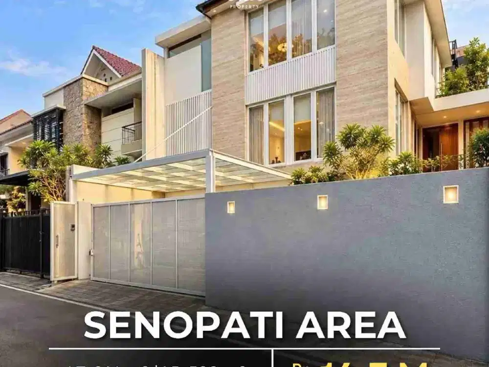 Senopati Area Modern Tropical House Dekat SCBD and Sudirman