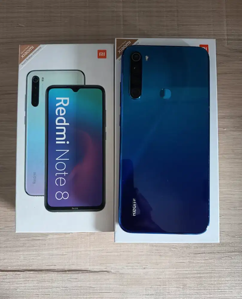 Xiaomi Redmi Note 8  4/64GB Kondisi Mulus Full Set