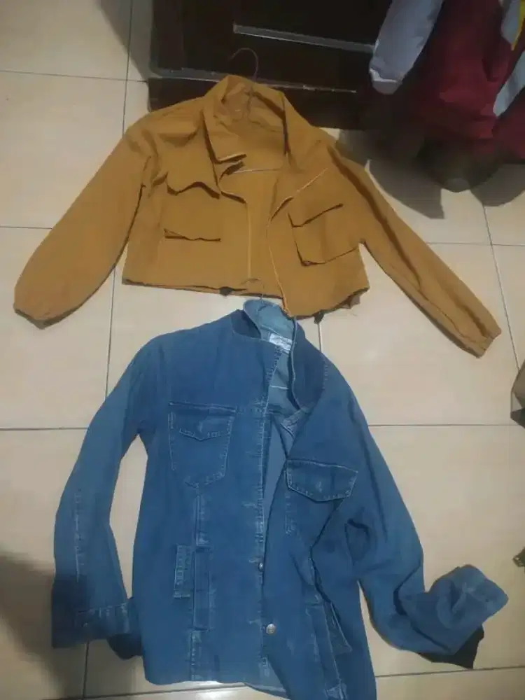 Jaket Crop dan Jaket Jeans/Denim cewek