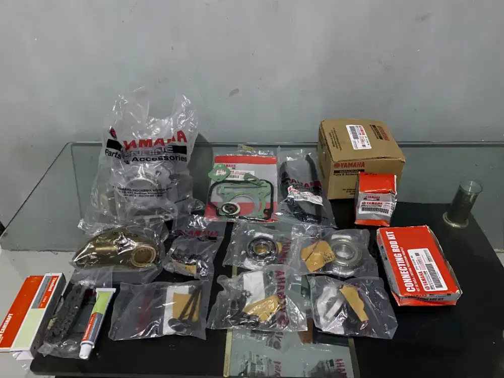 Paket fullset turun mesin mio, gear, freego, fino, soul, xride