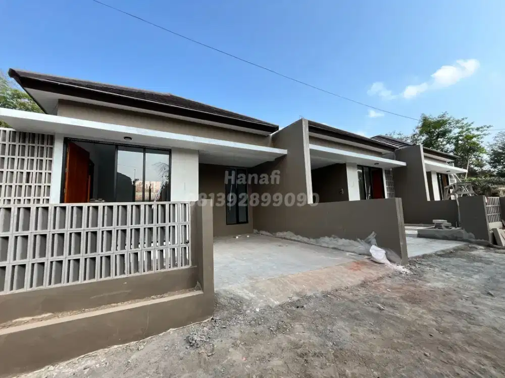 Rumah Minimalis Jogja dijual Timur Pasar Godean (TERMURAH No MINUS)