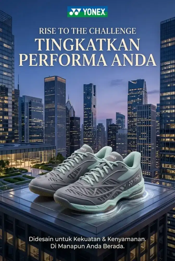 Sepatu Yonex Cascade Drive Ori size 42 warna langka