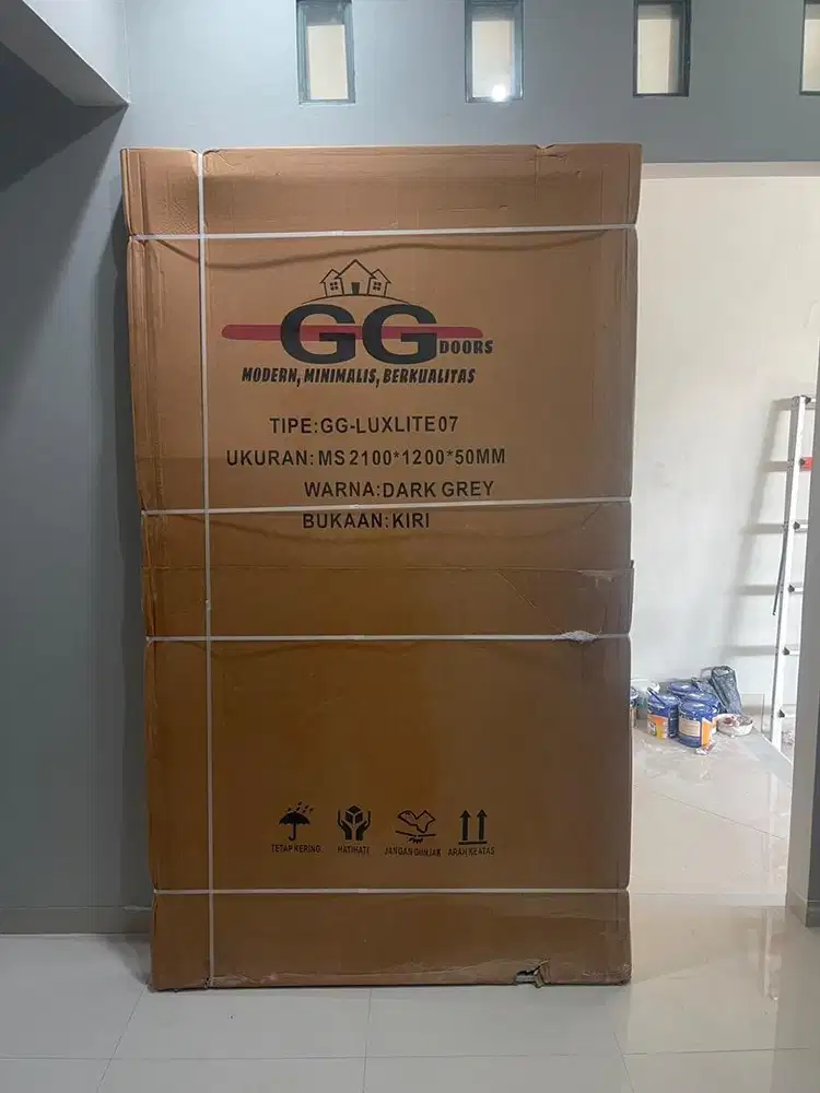 Jual pintu Baja GG doors Luxlite type Mother n Son