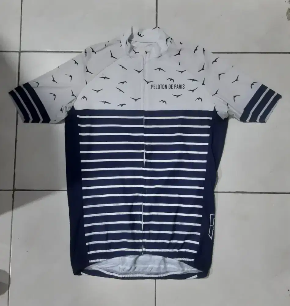 JERSEY SEPEDA RAODBIKE PELOTON DE PARIS ORIGINAL XL