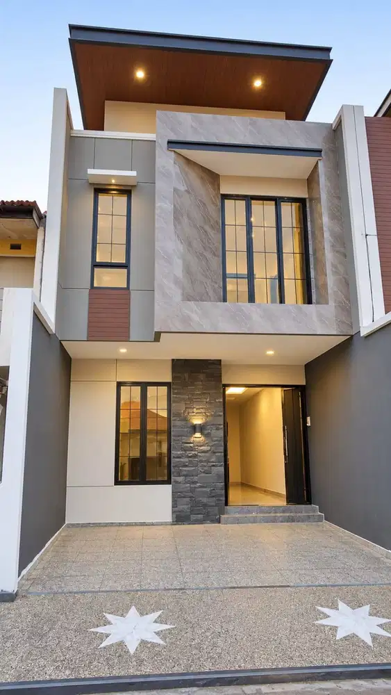 JUAL RUMAH BARU GRESS MANYAR TIRTOYOSO SURABAYA