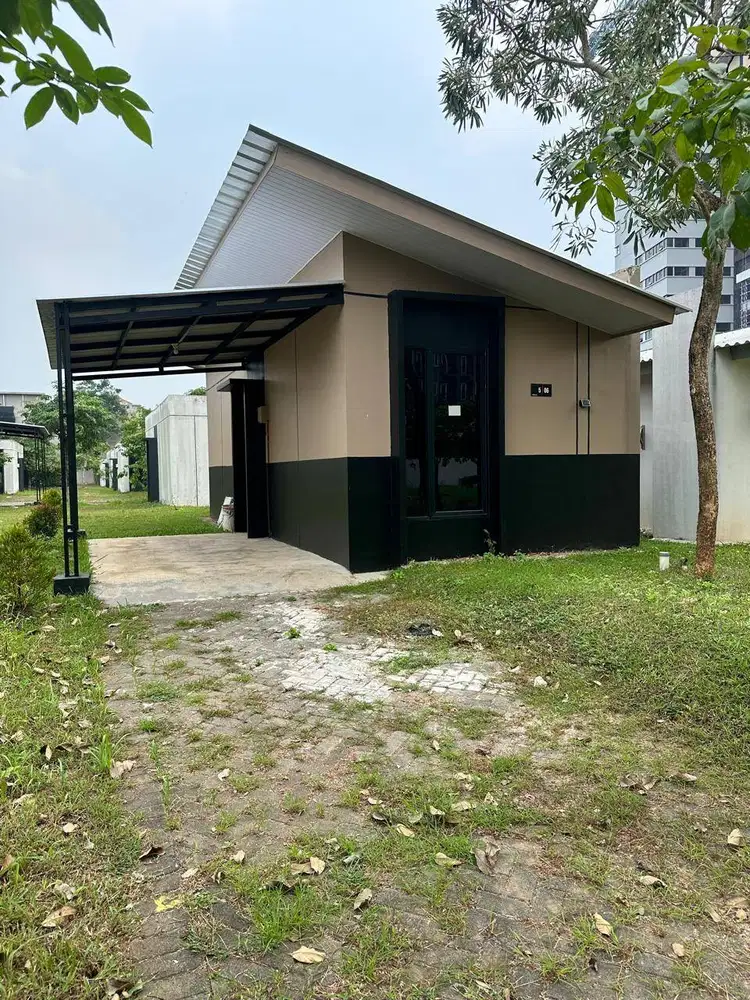 Disewakan rumah sebesar Studio Apartemen lengkap isi & siap huni