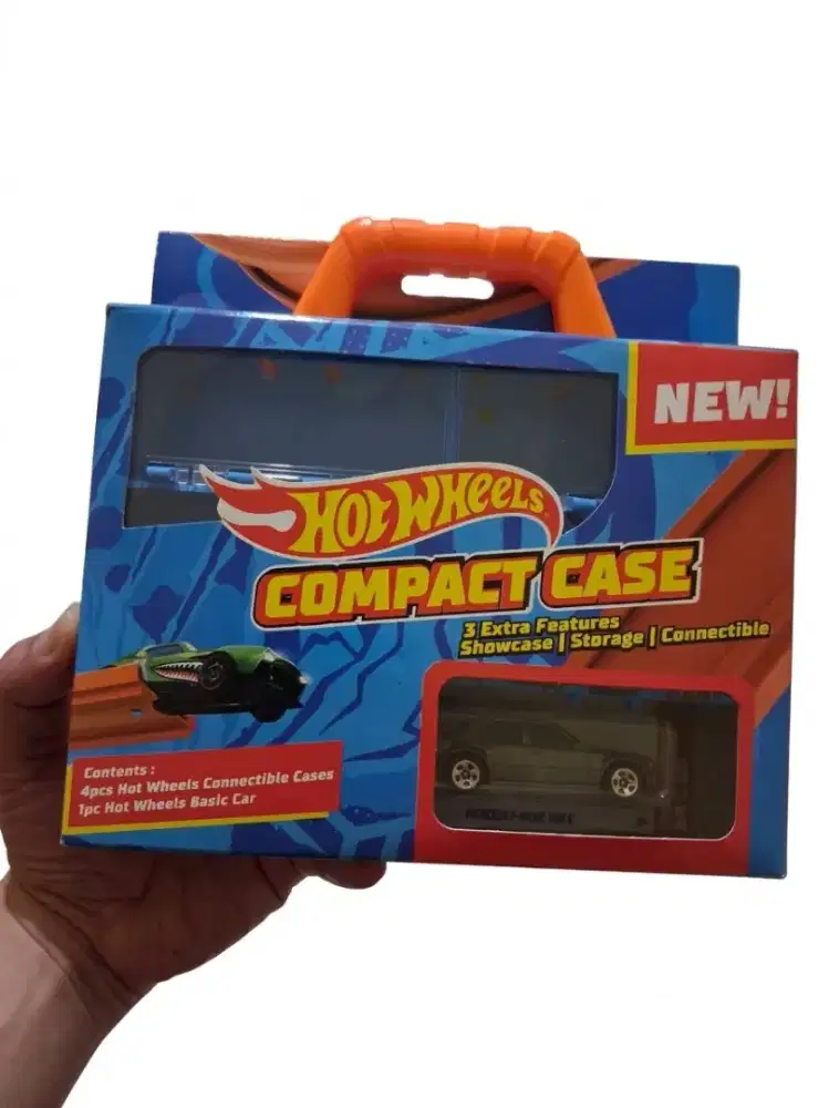 Hot Wheels Compact Case Mercy Boxer 500 E New Segel