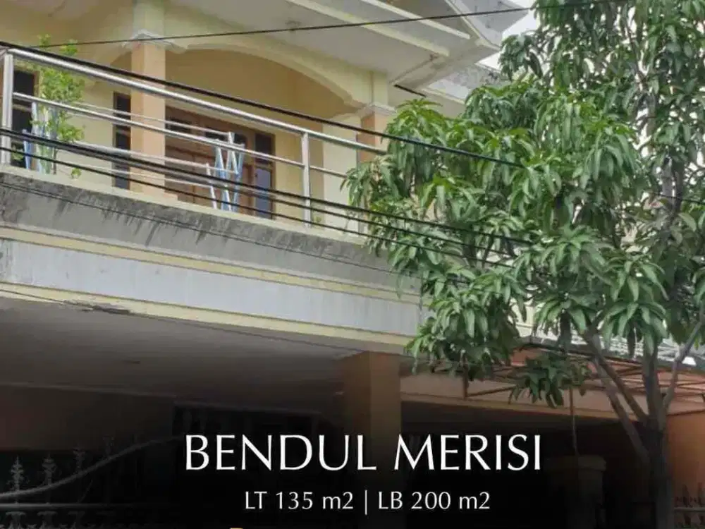 MURAH‼Dijual rumah 2 lantai Bendul merisi