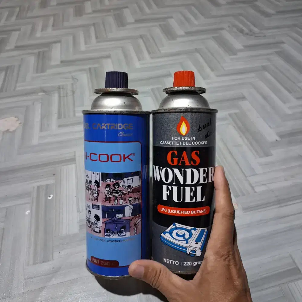 isi ulang Gas kaleng