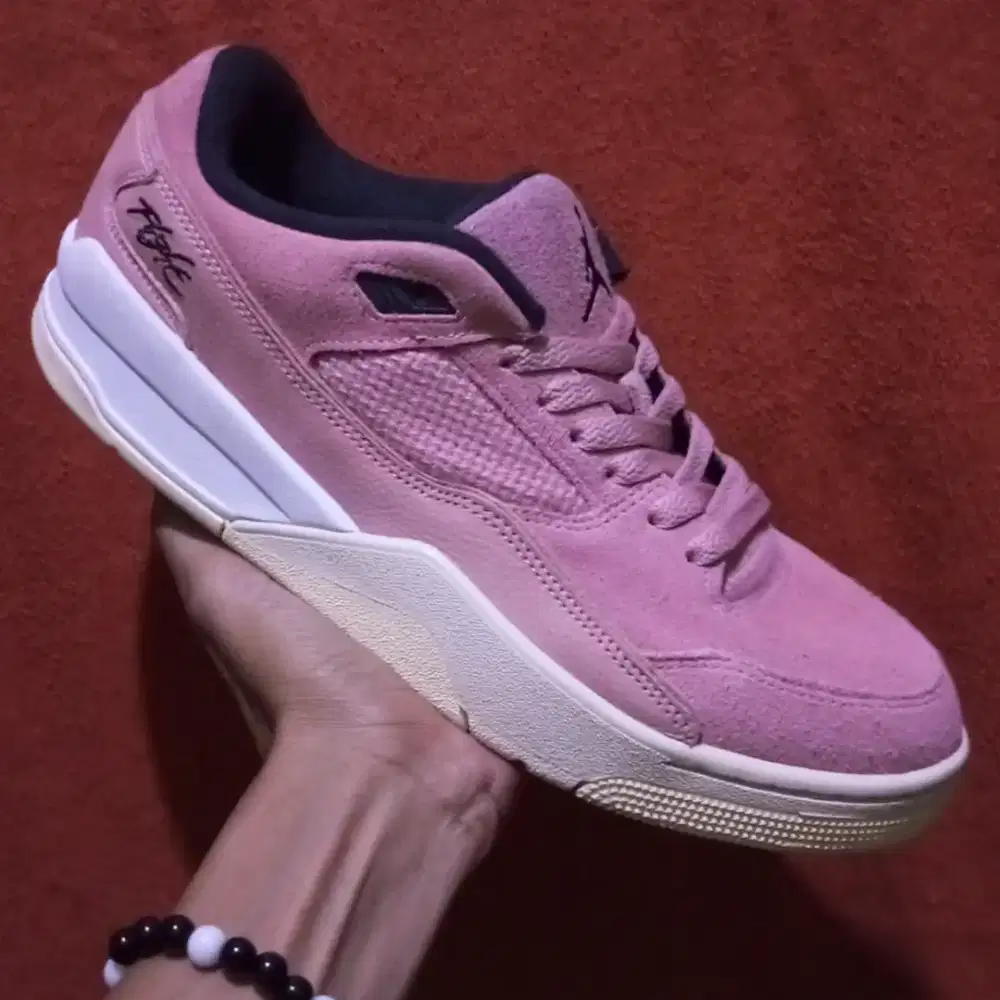 Jordan Flight court Rush pink Original resmi Bekas 98% like new