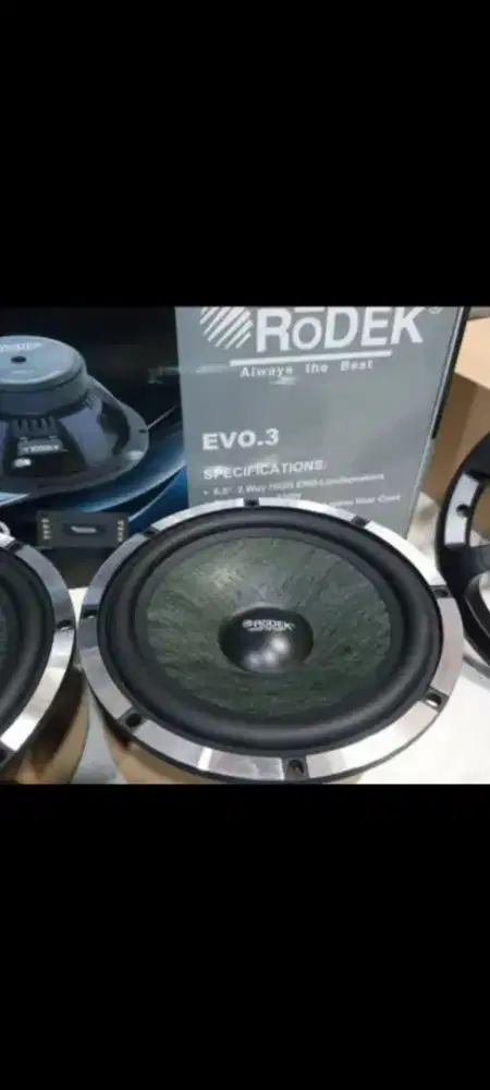 Dijual = Speaker 2 way RODEX (asli)
