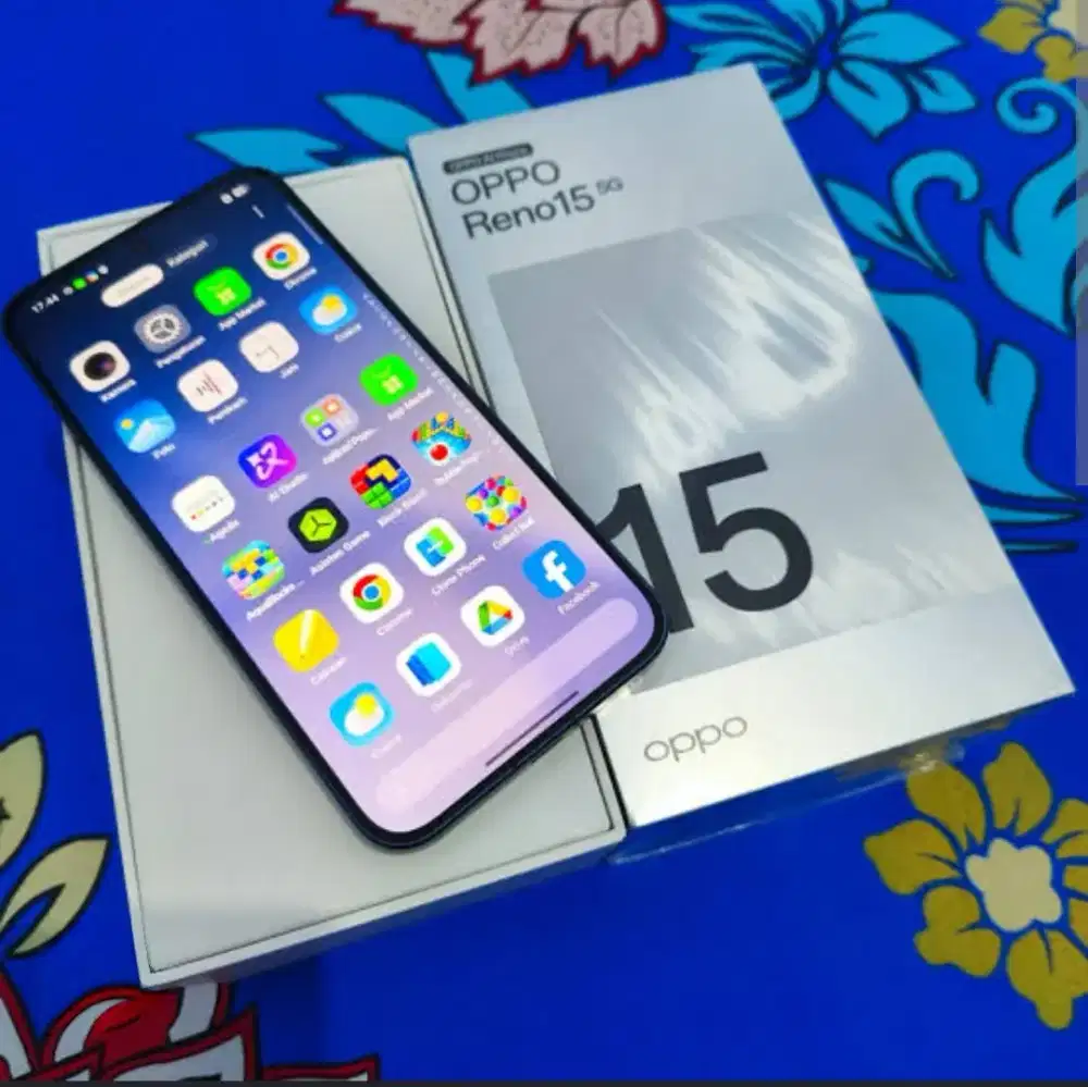 Oppo reno 15 12/256gb fullset garansi aktif