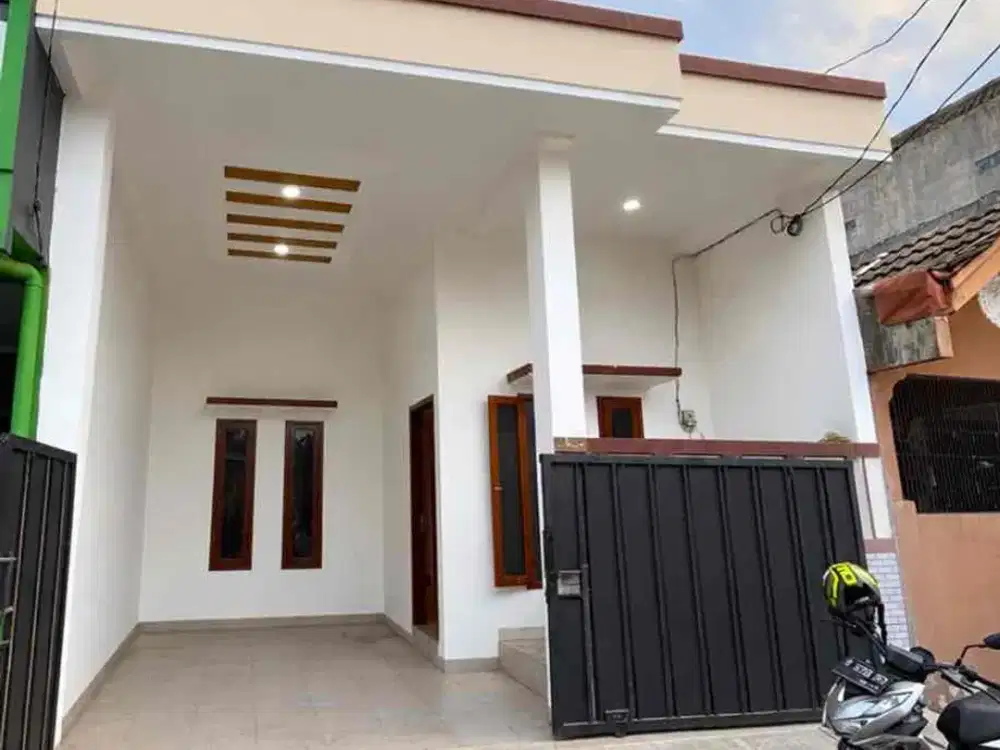 Dijual Rumah baru 1 lt 6 x 10 m2 Di Poris Indah shm Timur (Tusuk Sate) ada 2 kt 1 km, ruang tamu, dapur, carport 1 mobil, Ayo survey & nego!!