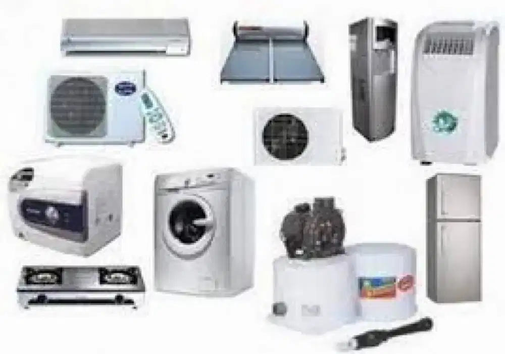 SERVIS AC /MESIN CUCI/KULKAS/SHOWCASE/CHILLER/MICROWAVE
