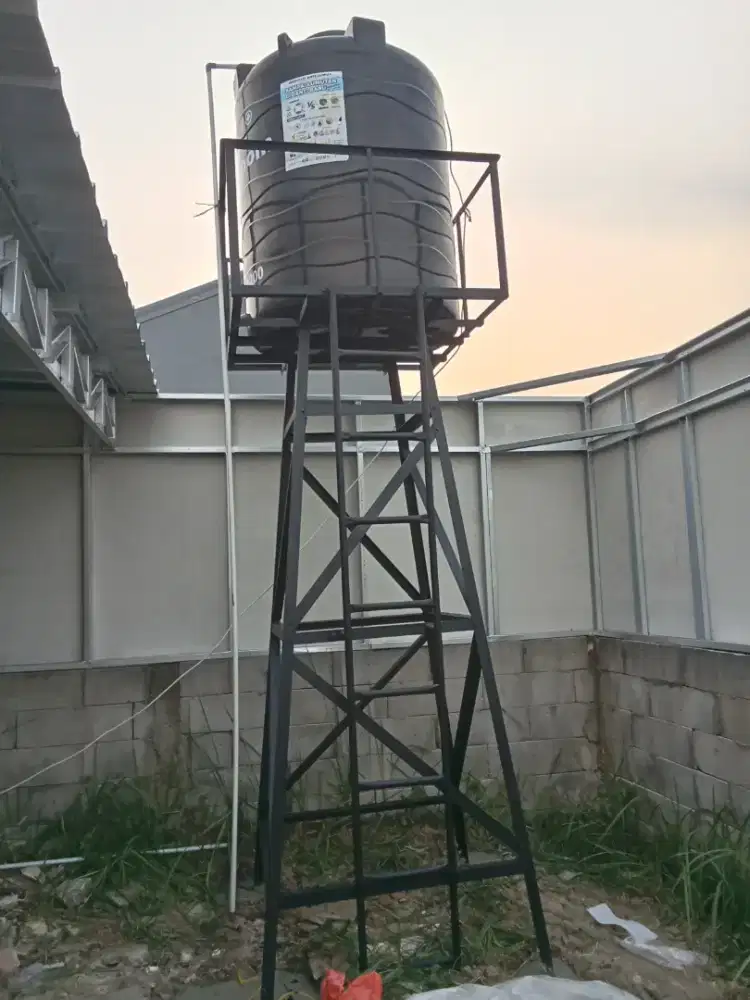Jasa pembuatan pagar, kanopi, tangga, menara toren air dll