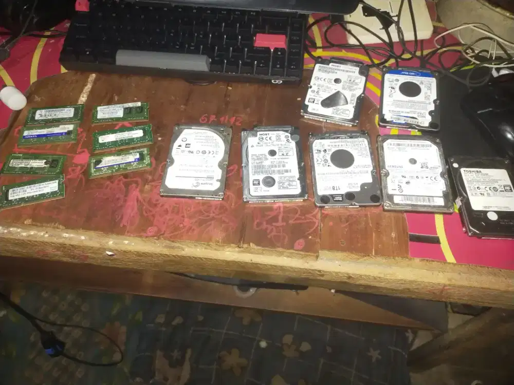jual ecer atau borongan hdd, ram ddr3 dan mouse