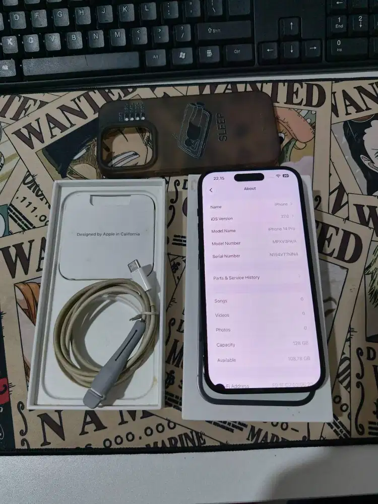 Iphone 14 Pro 128 Gb Black Ibox Fullset Original Ios 27