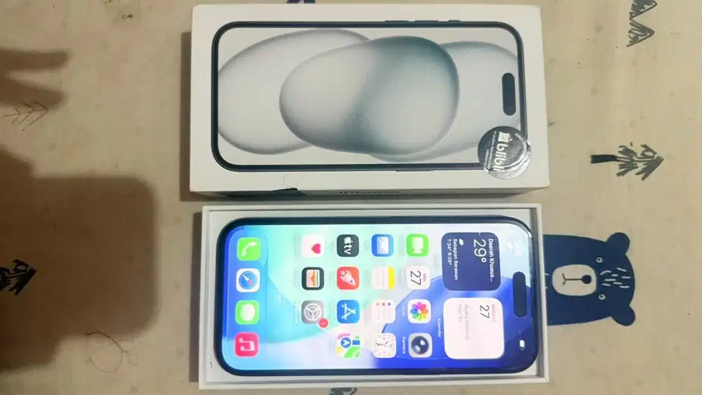 Iphone 15 128gb ibox harga net