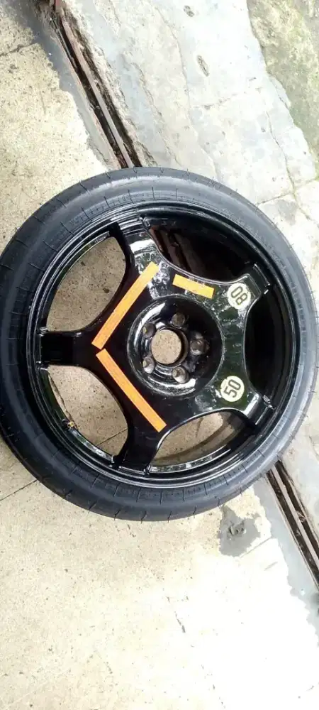 1pc velg spare tyre mercy r20 pcd 5x112 + Ban