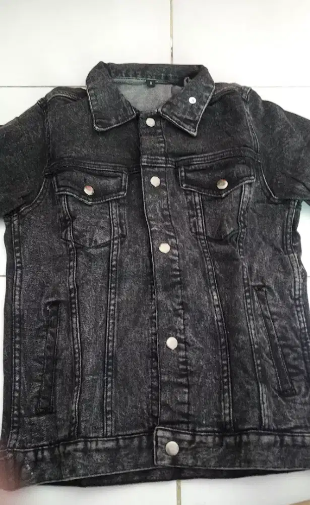 Jaket Anak Denim 8-14th