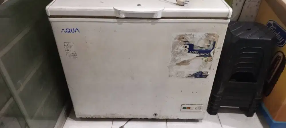 Jual freezer rumahan bekas Frozen food