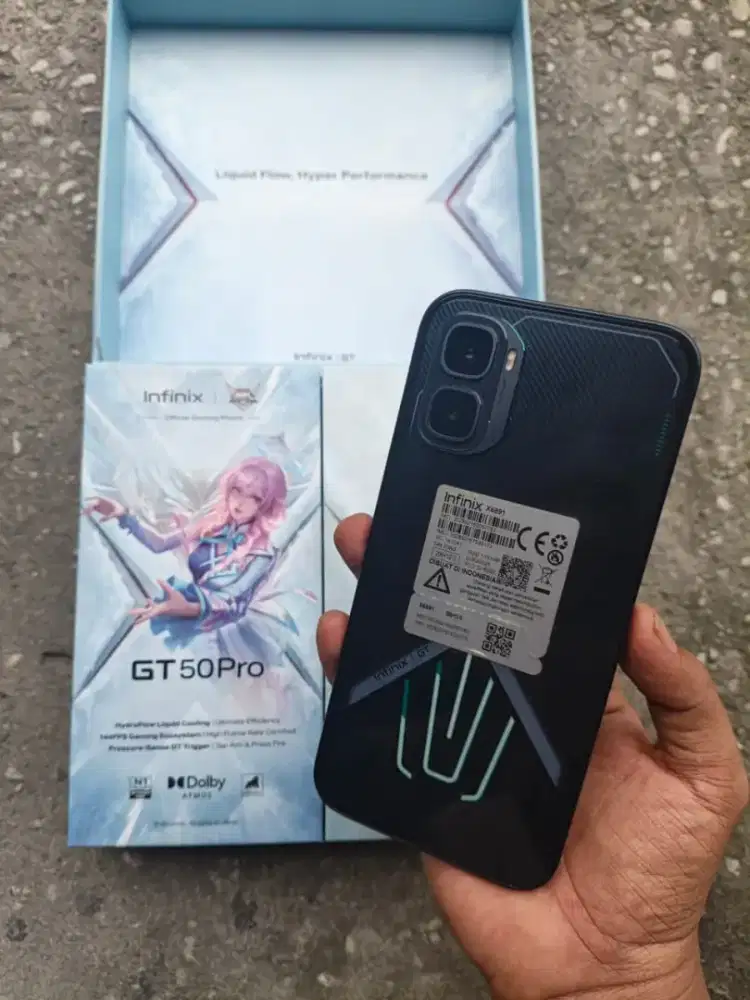 Infinix GT 50 pro 5G Ram 12/256 Lengkap sebulan pakai mulus ori