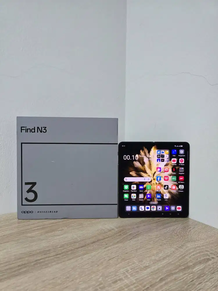 Oppo Find N3 Fold 5G 16/512 Ex Resmi Gold Fullset Like New 16GB 512GB
