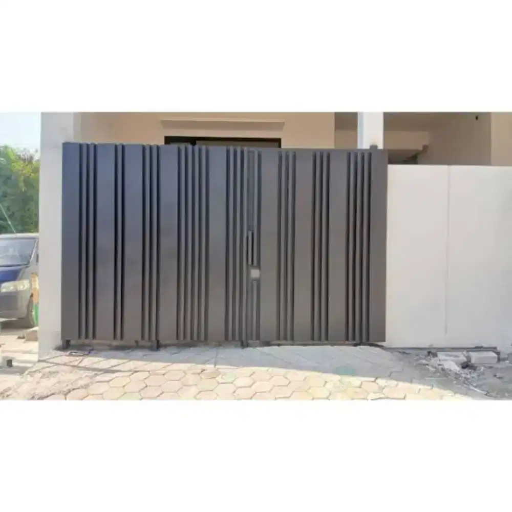 Pagar plat tekuk
