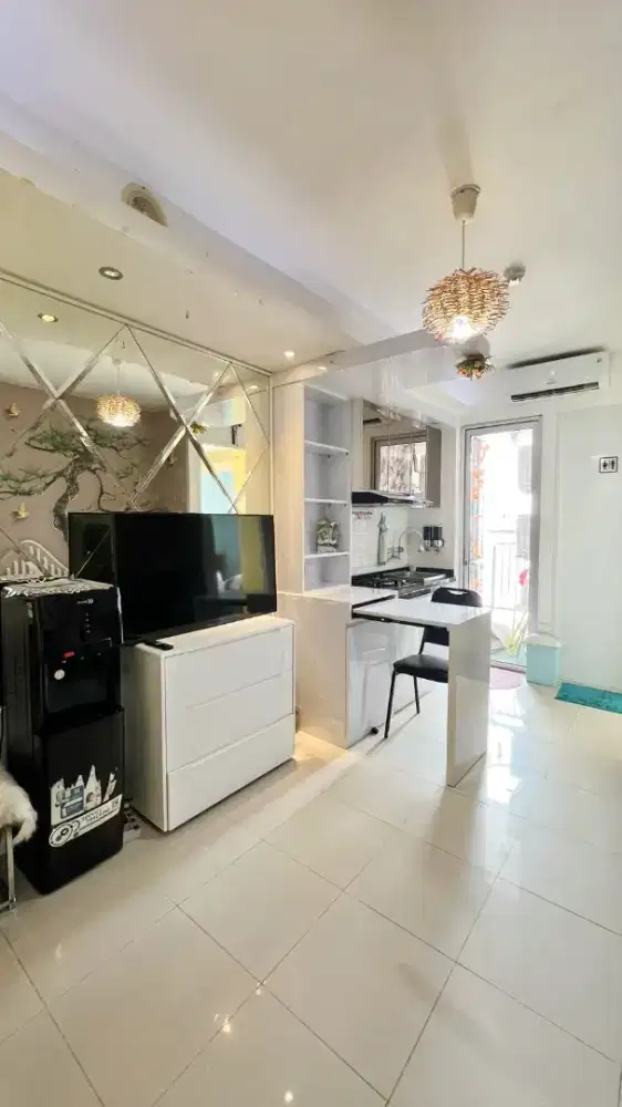 Di jual atas mall Bassura city alamanda type 2bedroom siap huni