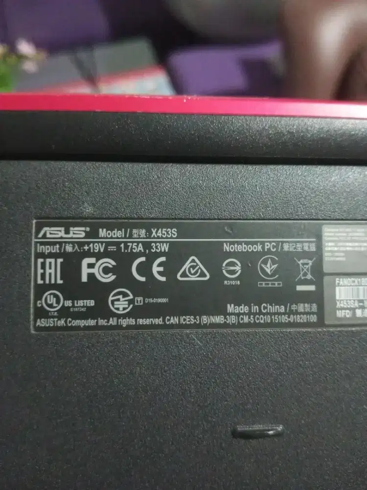 Laptop Asus  x453S