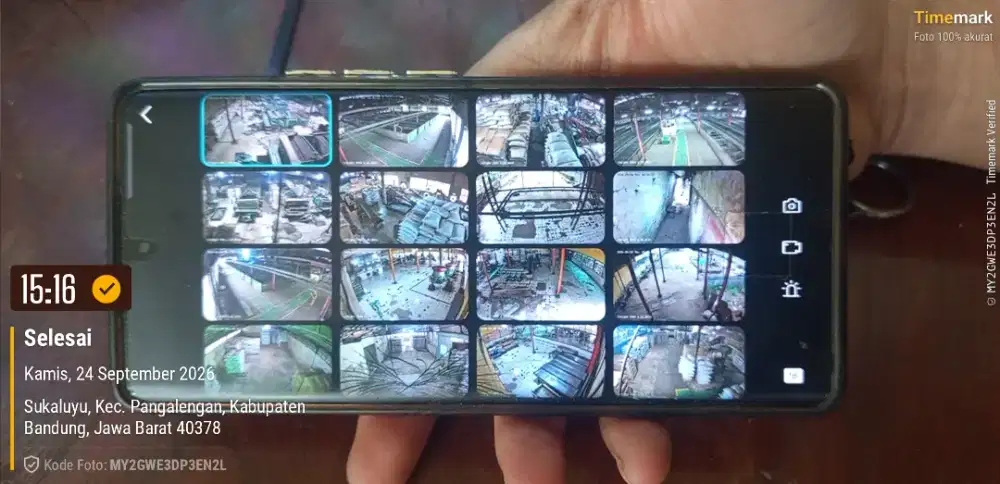 Pemasangan CCTV