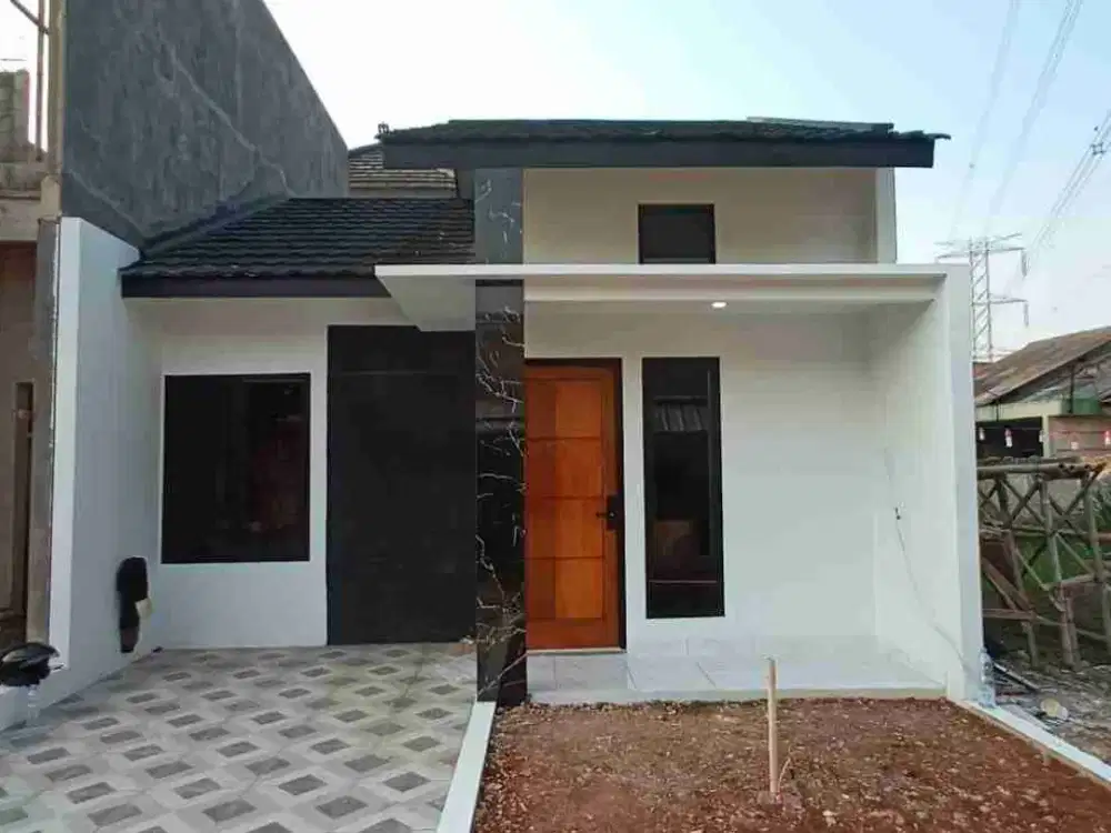 Rumah Baru di Cinangka Depok Siap Huni