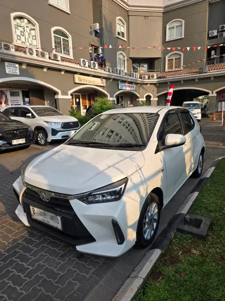 STNK 06/2027 Agya 2023 CVT Matic Paddle Shift Low KM Istimewa