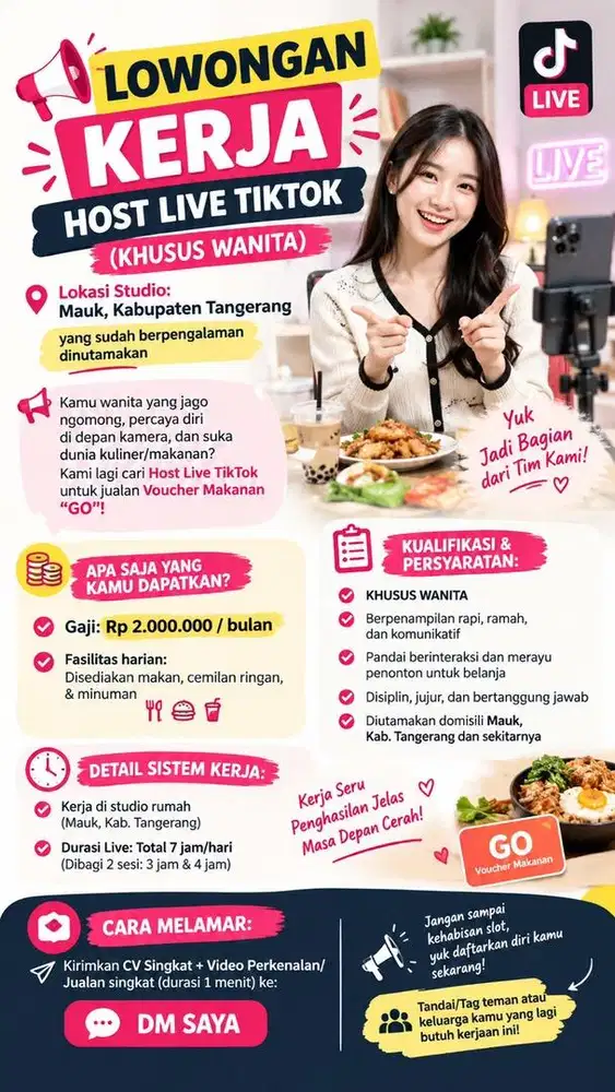 Host Live Tiktok