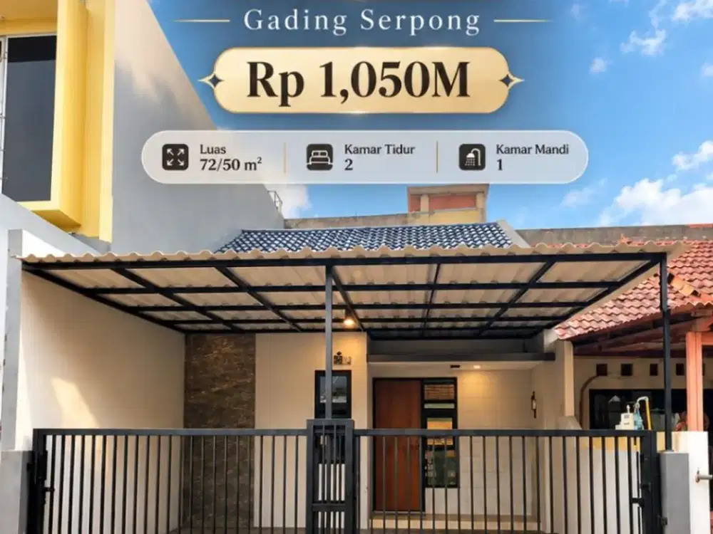 Rumah Baru di Cluster Catalina Gading Serpong