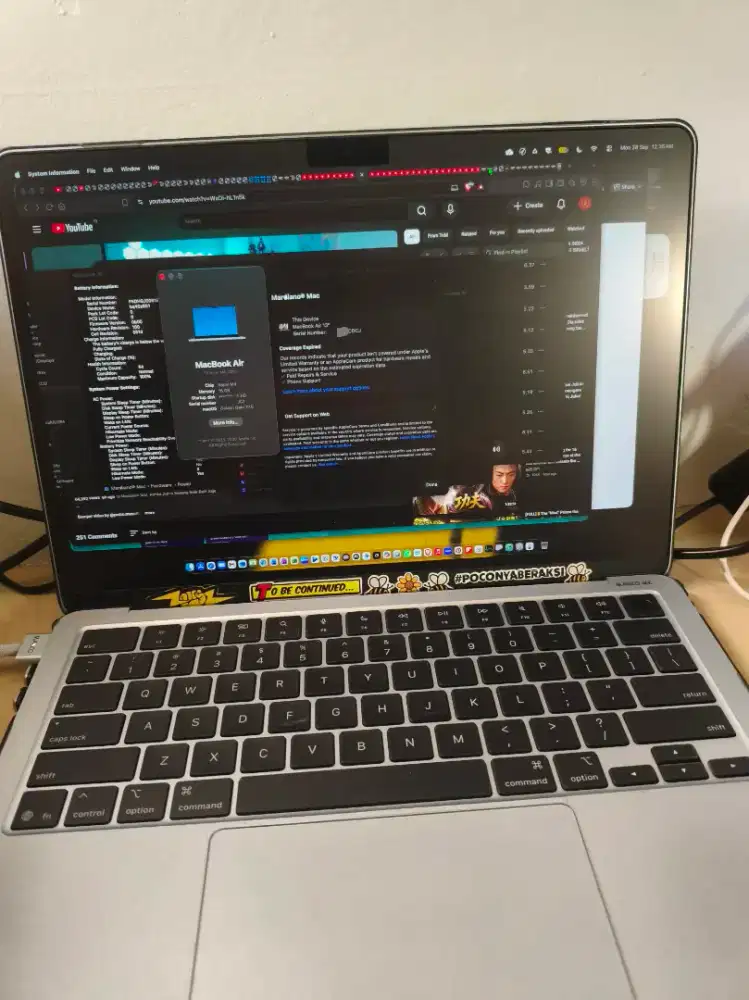Macbook Air 2025 M4 16/512 (10 c CPU + 10c GPU) Sky Blue