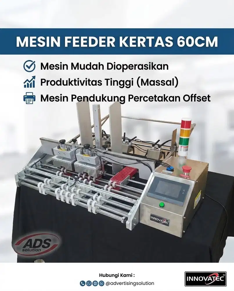 MESIN FEEDER KERTAS OTOMATIS 60CM
