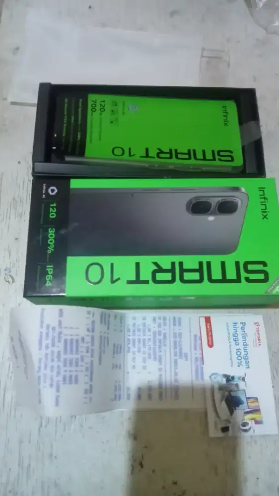 Infinix Smart 10 ram/rom 4+128gb minus