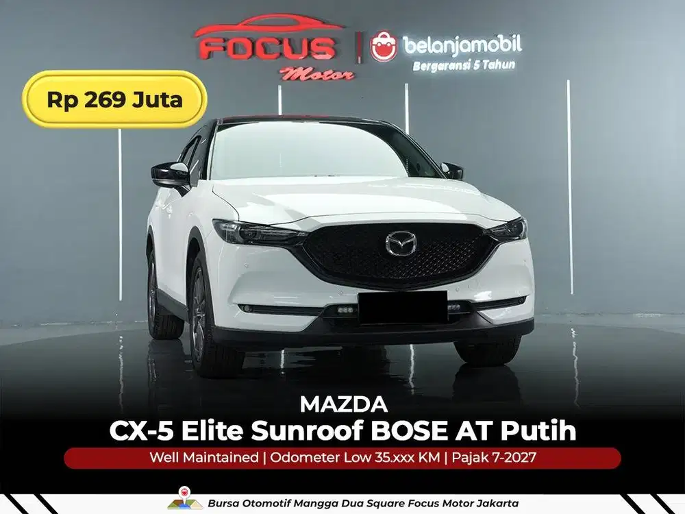 [ GARANSI 5THN ] Mazda CX5 CX 5 CX-5 Elite Sunroof BOSE 2018/2019/2020
