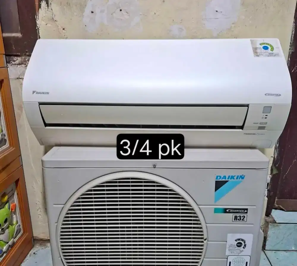 Ac daikin 3/4 pk inverter